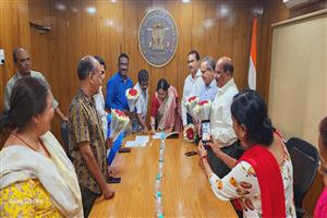 Swearing-in Ceremony of Dr. Sarita Supkar as Chairperson (I/C) of Odisha Public Service Commission