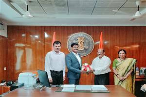 Swearing-in Ceremony of ER. Shri Gauranga Charan Sahu as Member of Odisha Public Service Commission
