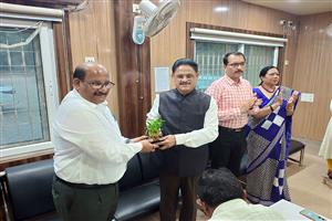 Valedictory ceremony of Hon'ble Member Shri. (Er.) Gauranaga Charan Sahu on 03.02.2025