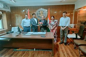 Swearing-in Ceremony of Prof. Choudhury Suryakant Mishra as Member of Odisha Public Service Commission