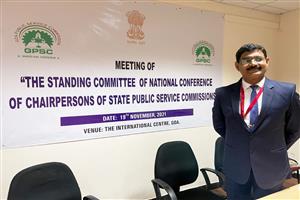 Standing Committee Meeting of the Chairpersons of State PSCs at Goa on 19 Nov-2021